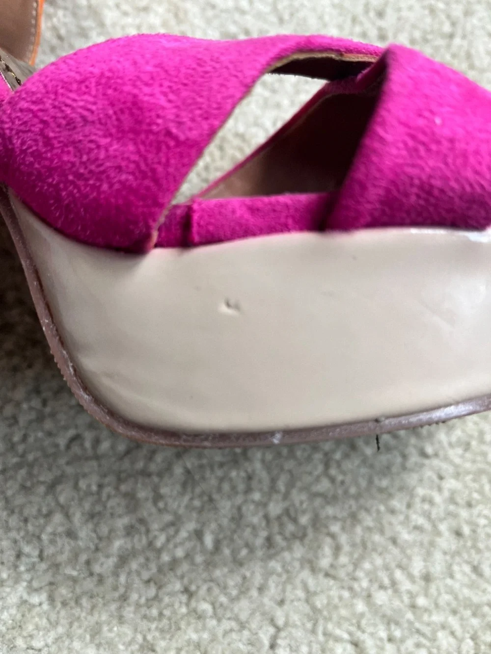 Spring Suede Multi-Coloured Heels - Picture 11 of 11